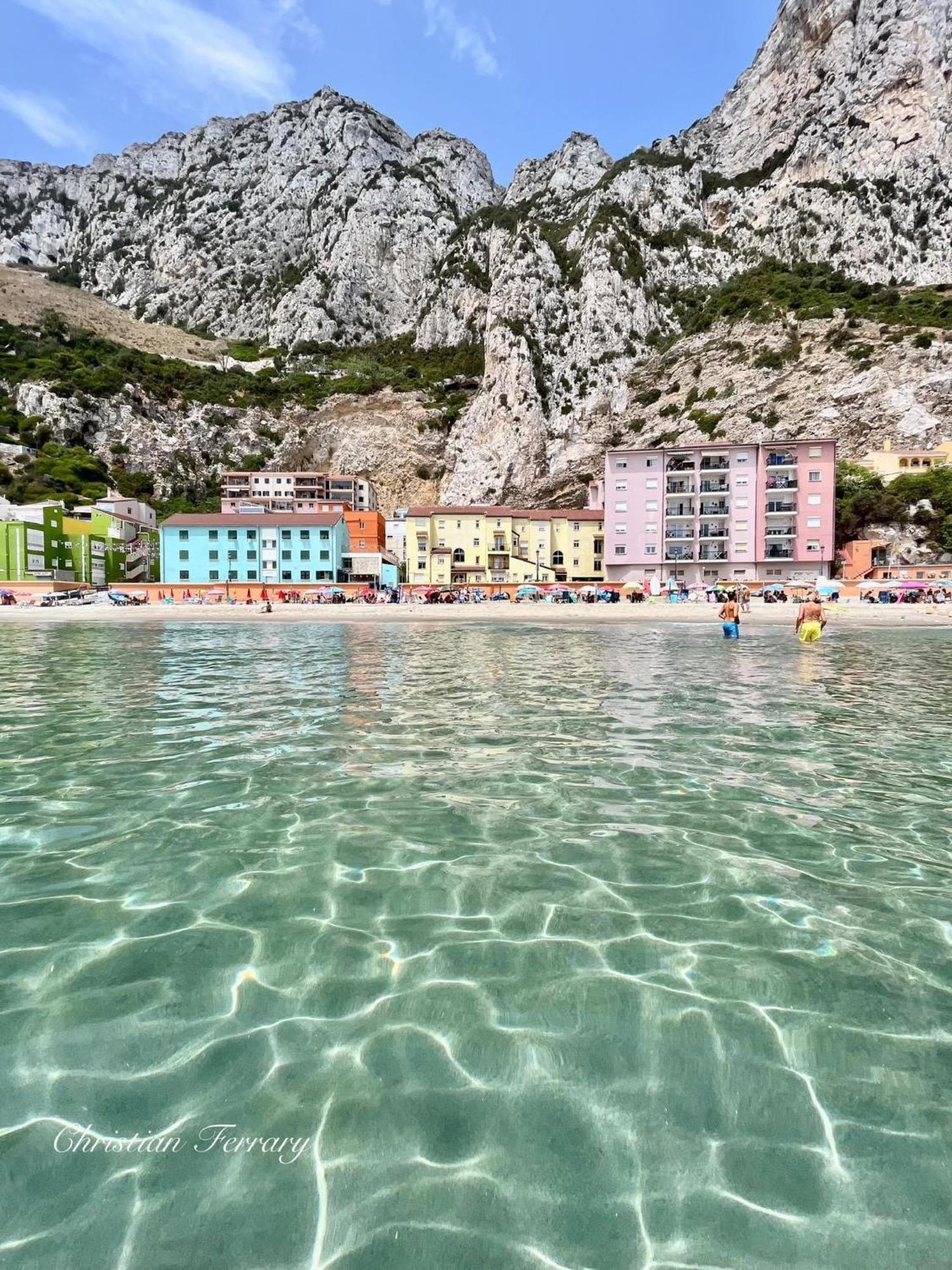 Luxury Catalan Bay Beach House - Sea + Rock Views Gibraltar Exterior photo